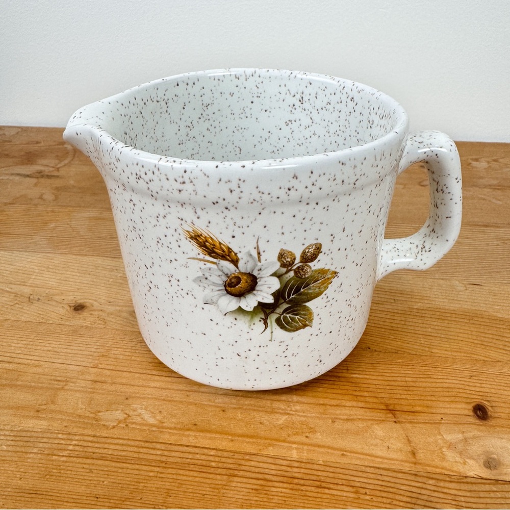 Vintage Floral Creamer